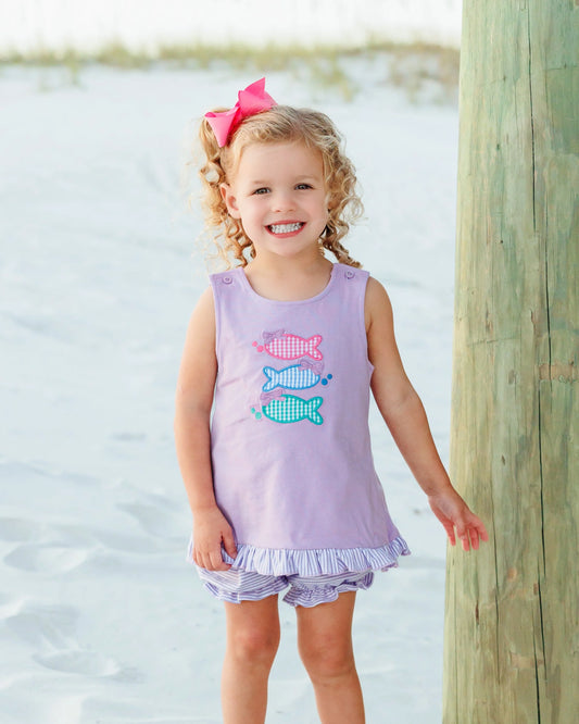 One Fish Two Fish Swing Back Bloomer Set