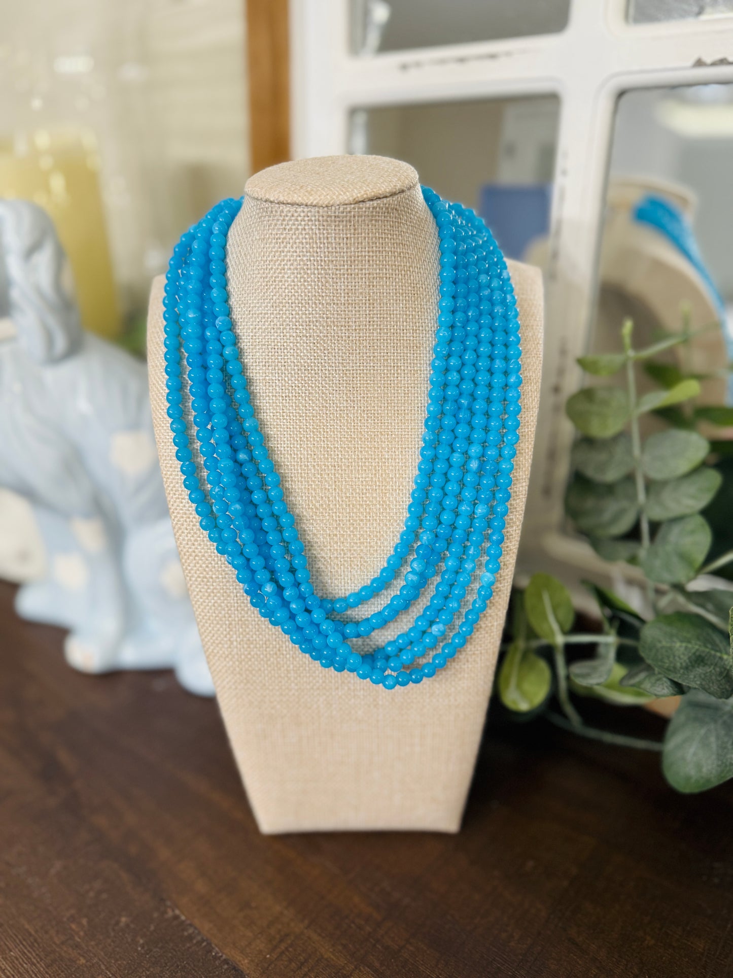 The Paige Necklace-Blue
