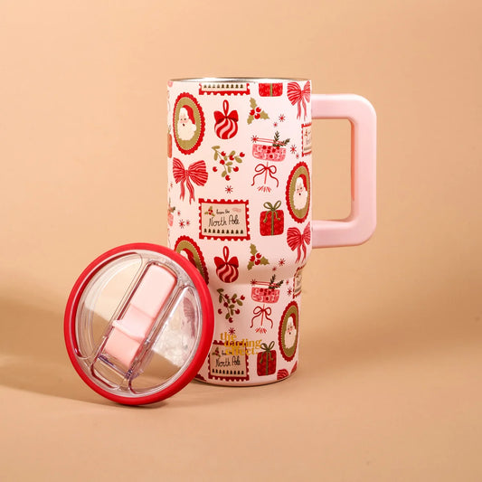Mistletoe Magic 20 oz Lifestyle Flip Straw Tumbler