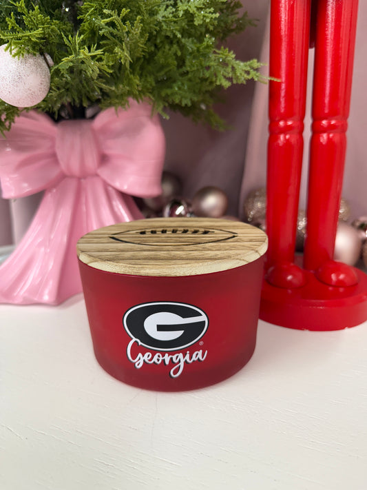 Georgia Bulldog Candle