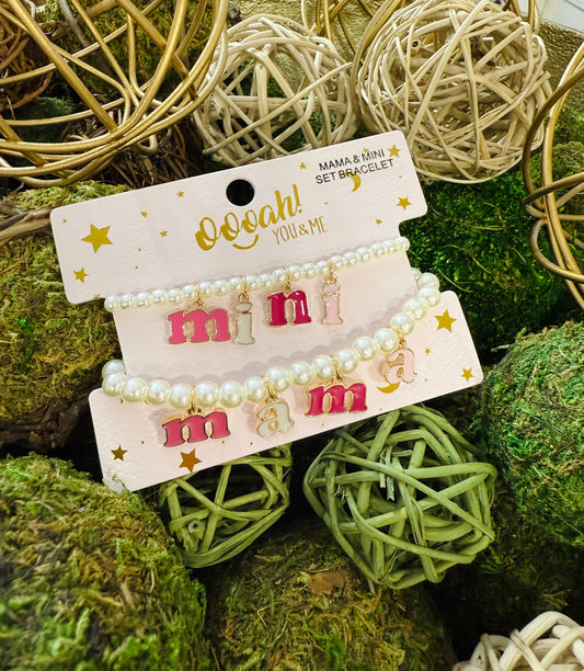 Mama & Mini Bracelet Duo