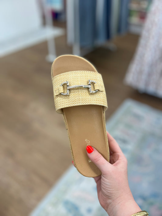 Bamboo Platform Sandals