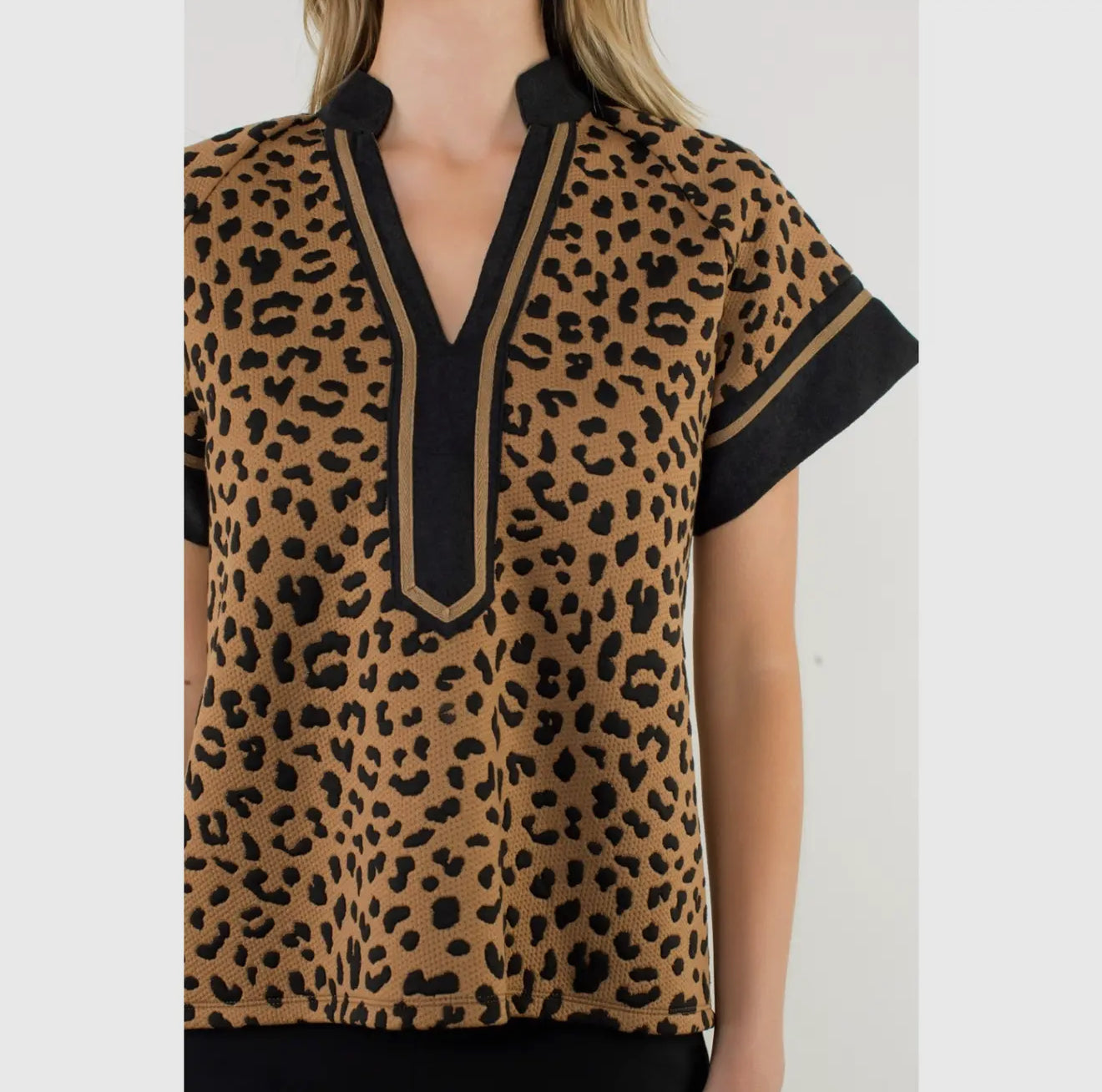 THML Cheetah Print Top