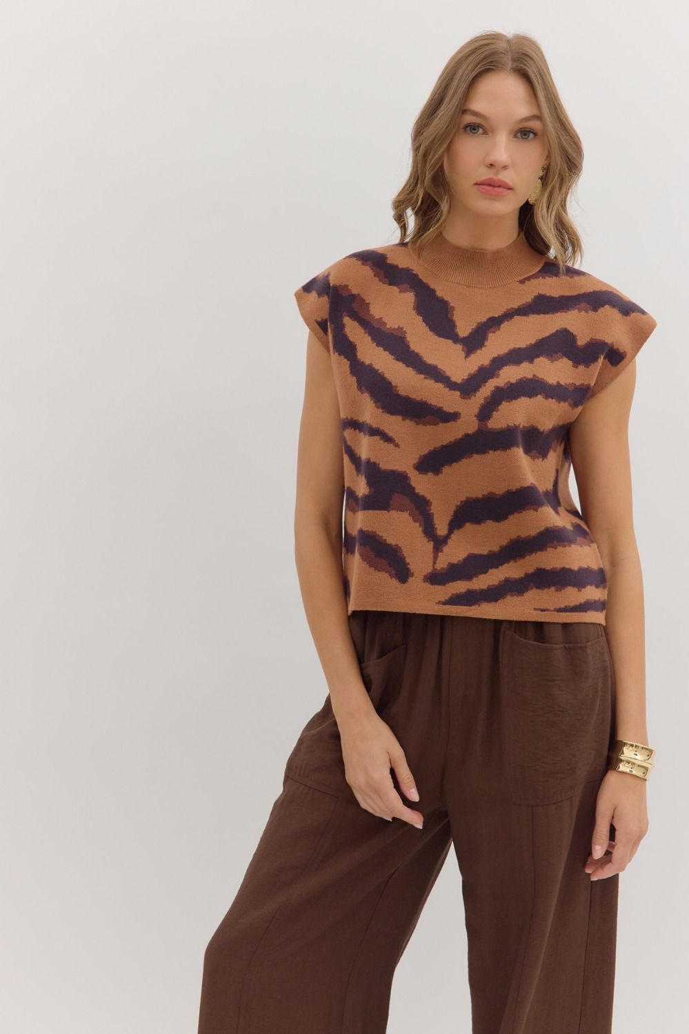 Wild For Fall Sweater Top