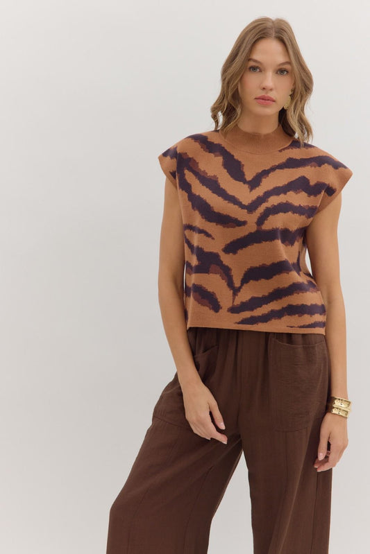 Wild For Fall Sweater Top
