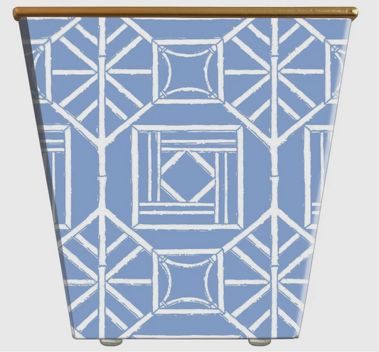 Bamboo Box Lattice Cachepot Candle-Lifeguard