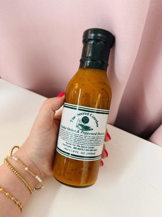 Vidalia Onion Poppyseed Dressing