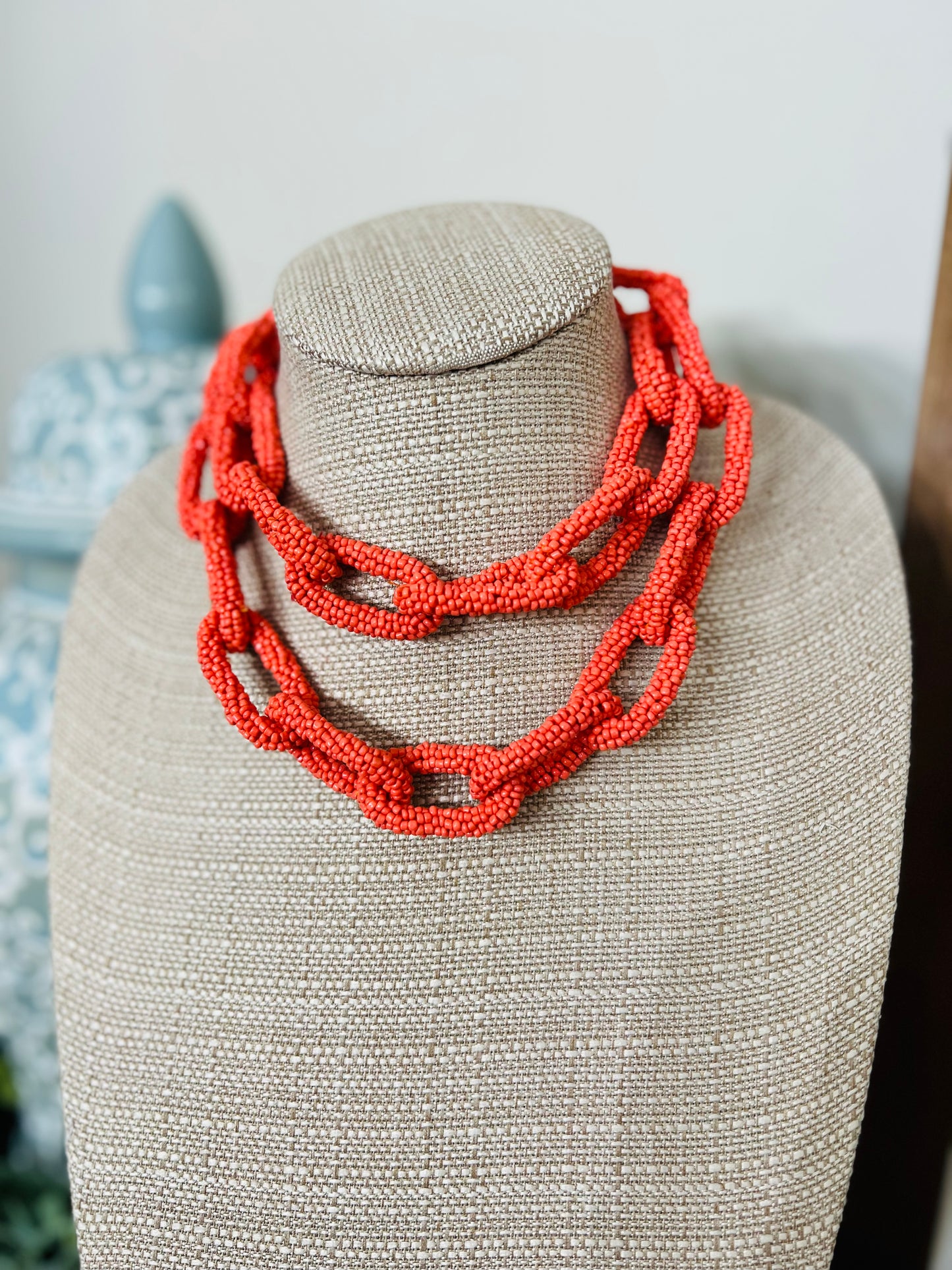 Charming Necklace-Coral