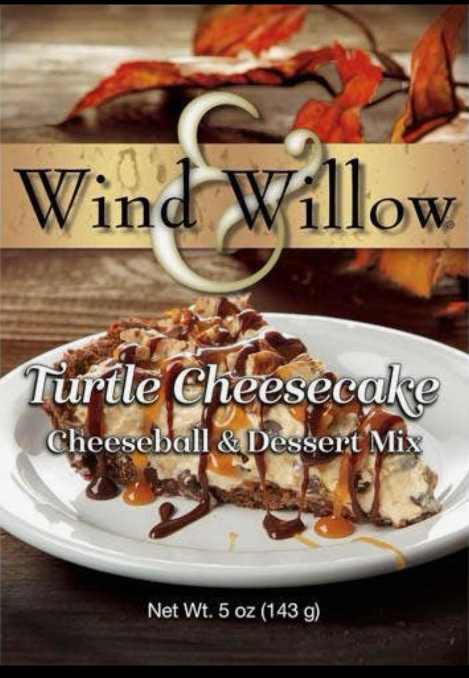 Turtle Cheesecake Cheeseball & Dessert Mix