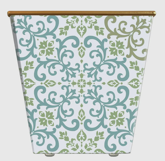 Medallion Cachepot Candle-Iceberg