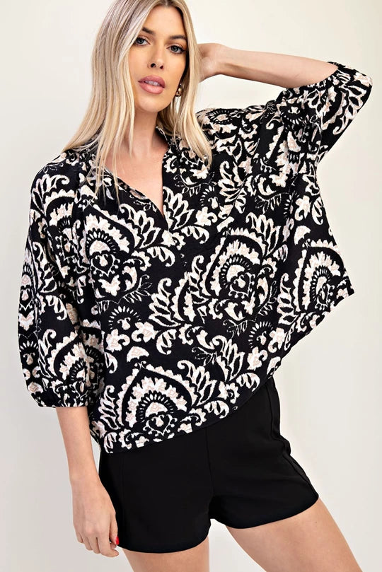 The Piper Top-Black