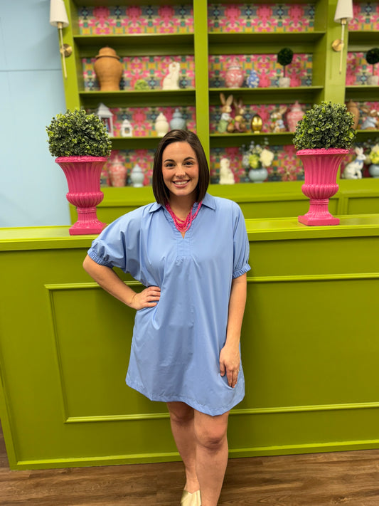 Simply Chic Blue Dress