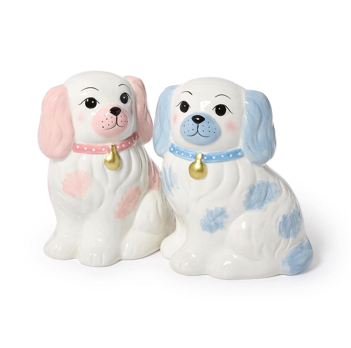 Staffordshire Dog Hand-Painted Money Bank- 2 Colors