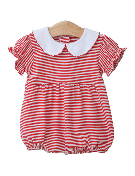 Charlotte Bubble-Red Stripe