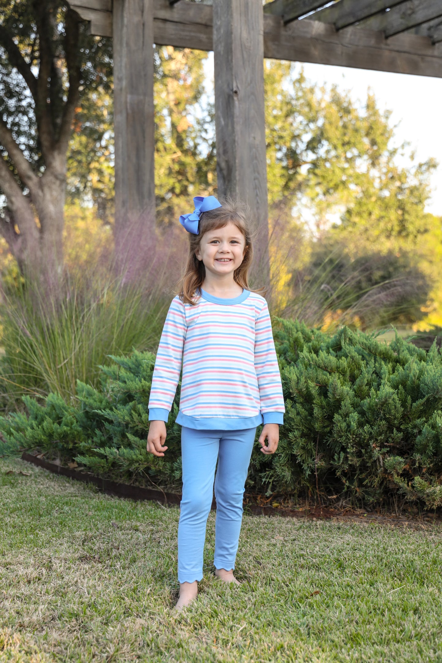 Reagan Pant Set-Hamptons Stripe