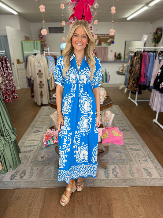 Bailey Cobalt Blue Dress