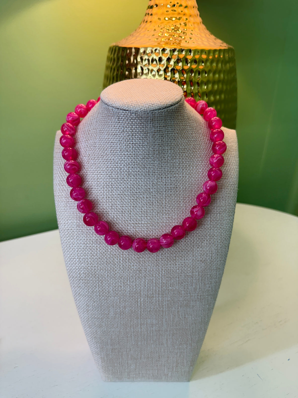The Luna Pink Necklace