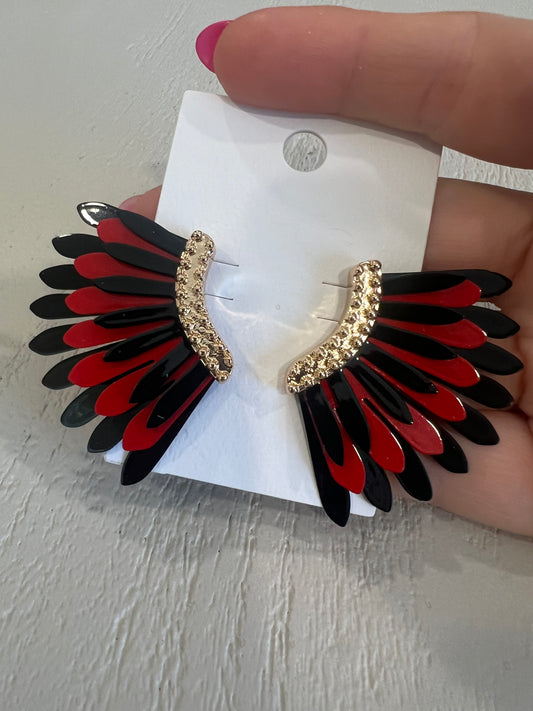 GA Bulldog Fan Earrings