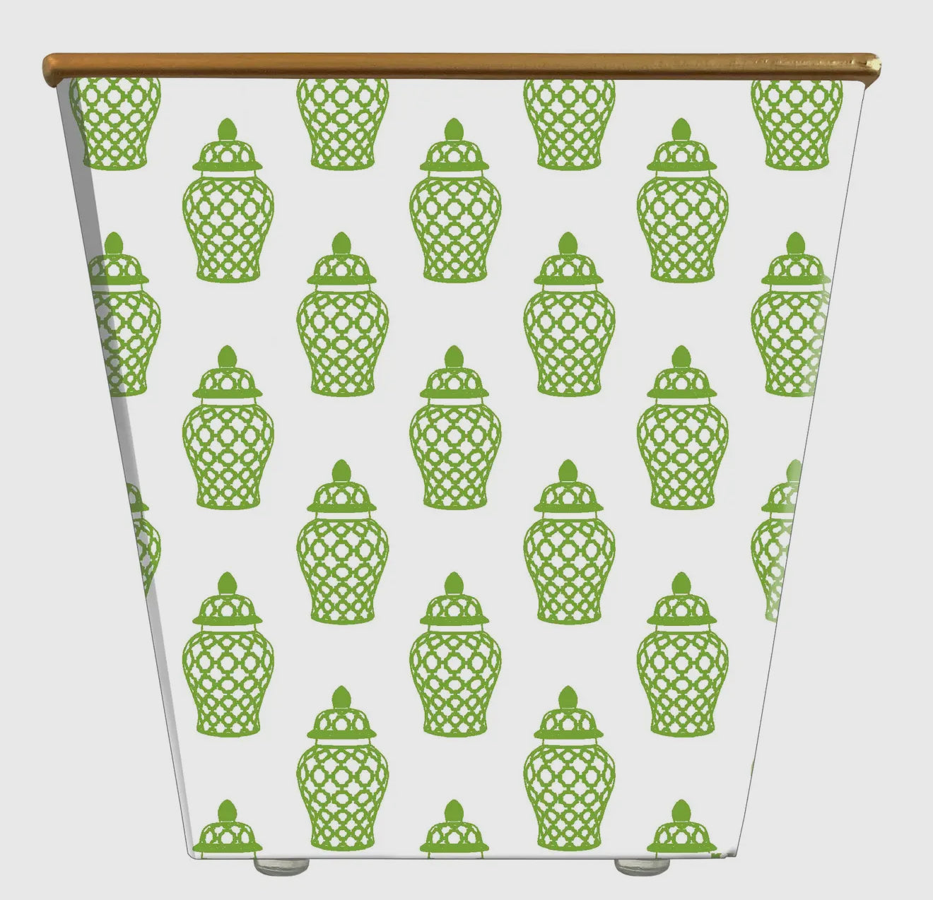 Ginger Jars Cachepot Candle-Blue Spa