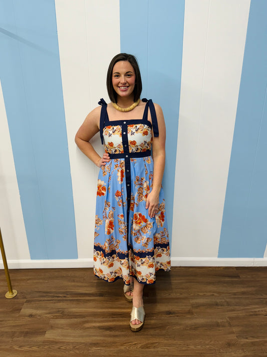 Sunday Walk Midi Dress