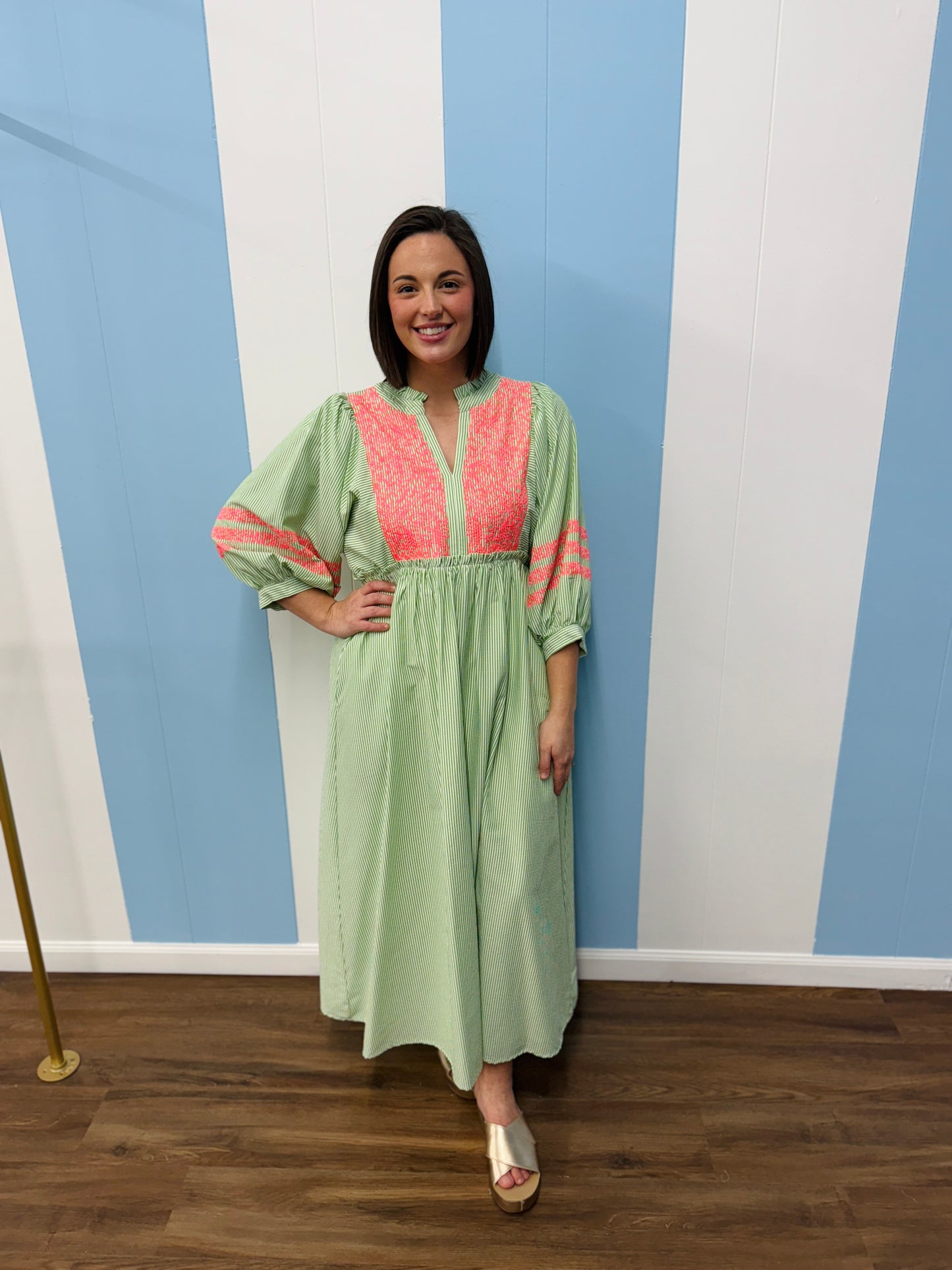 Lime Maxi Dress