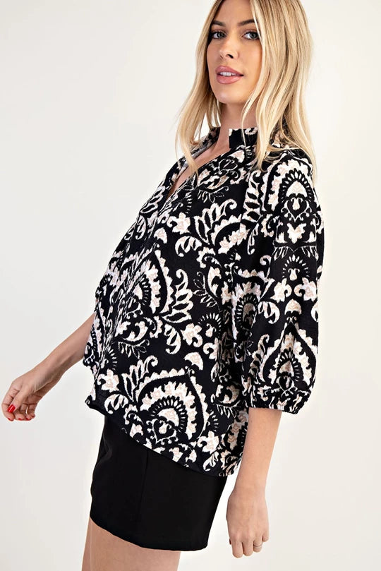 The Piper Top-Black