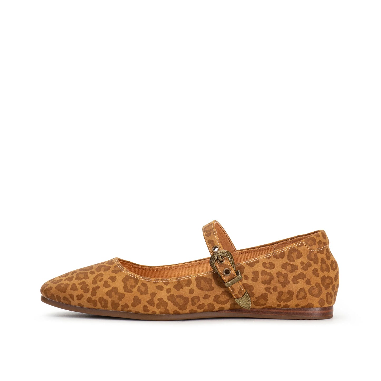 Collin Mary Jane Flats in Leopard