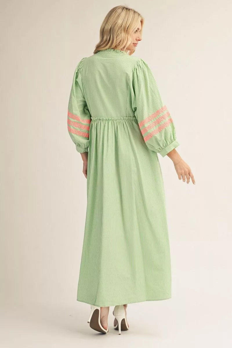 Lime Maxi Dress
