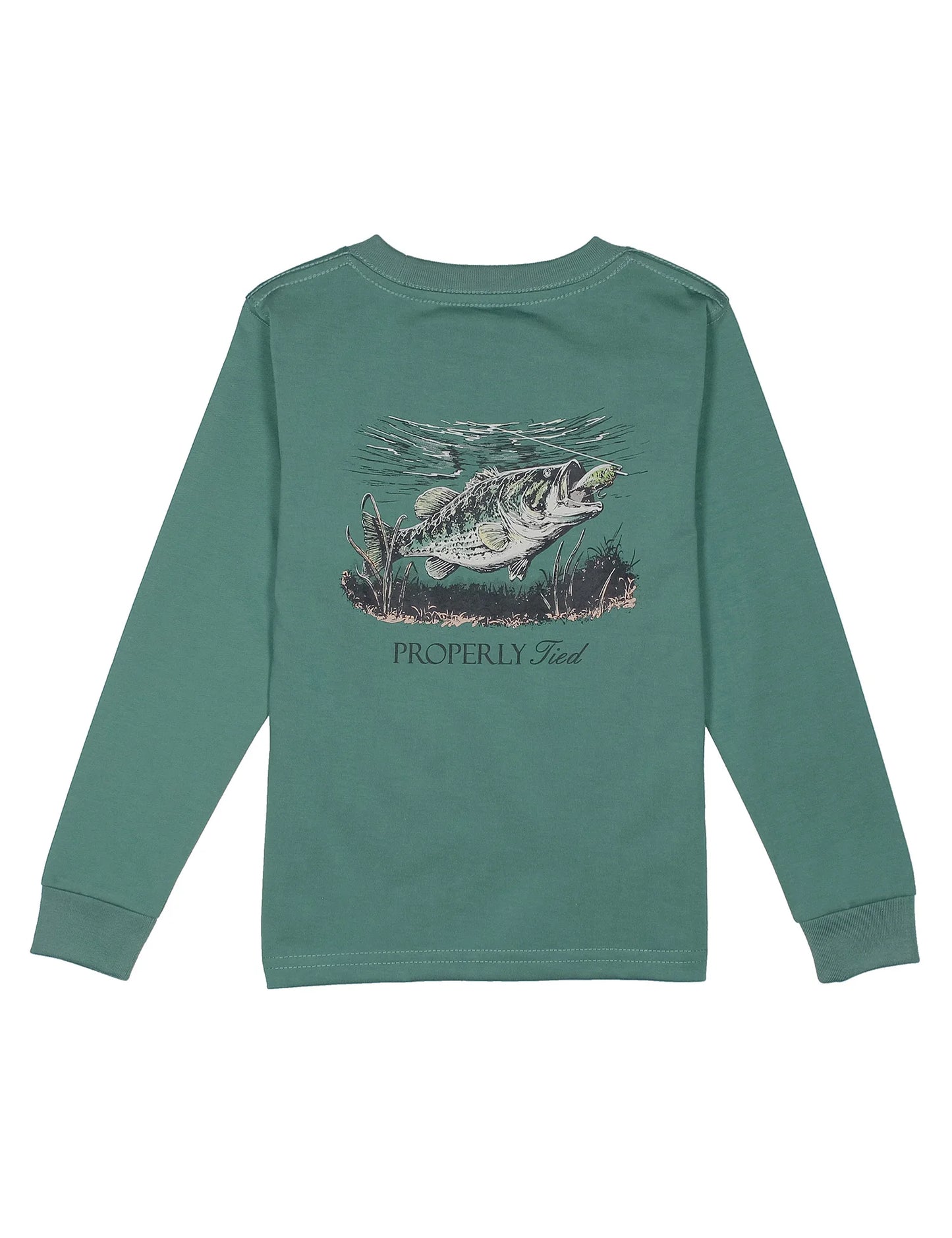 Properly Tied Set The Hook LS Shirt