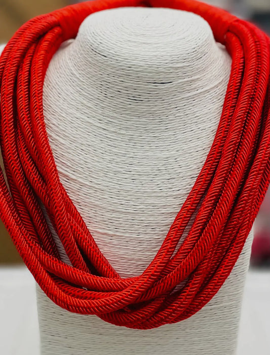 Red Rope Necklace