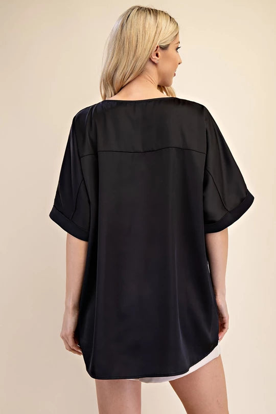 The Tessa Top-Black
