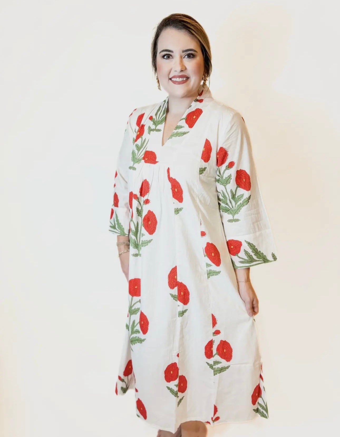 The Autumn Berry Caftan Dress