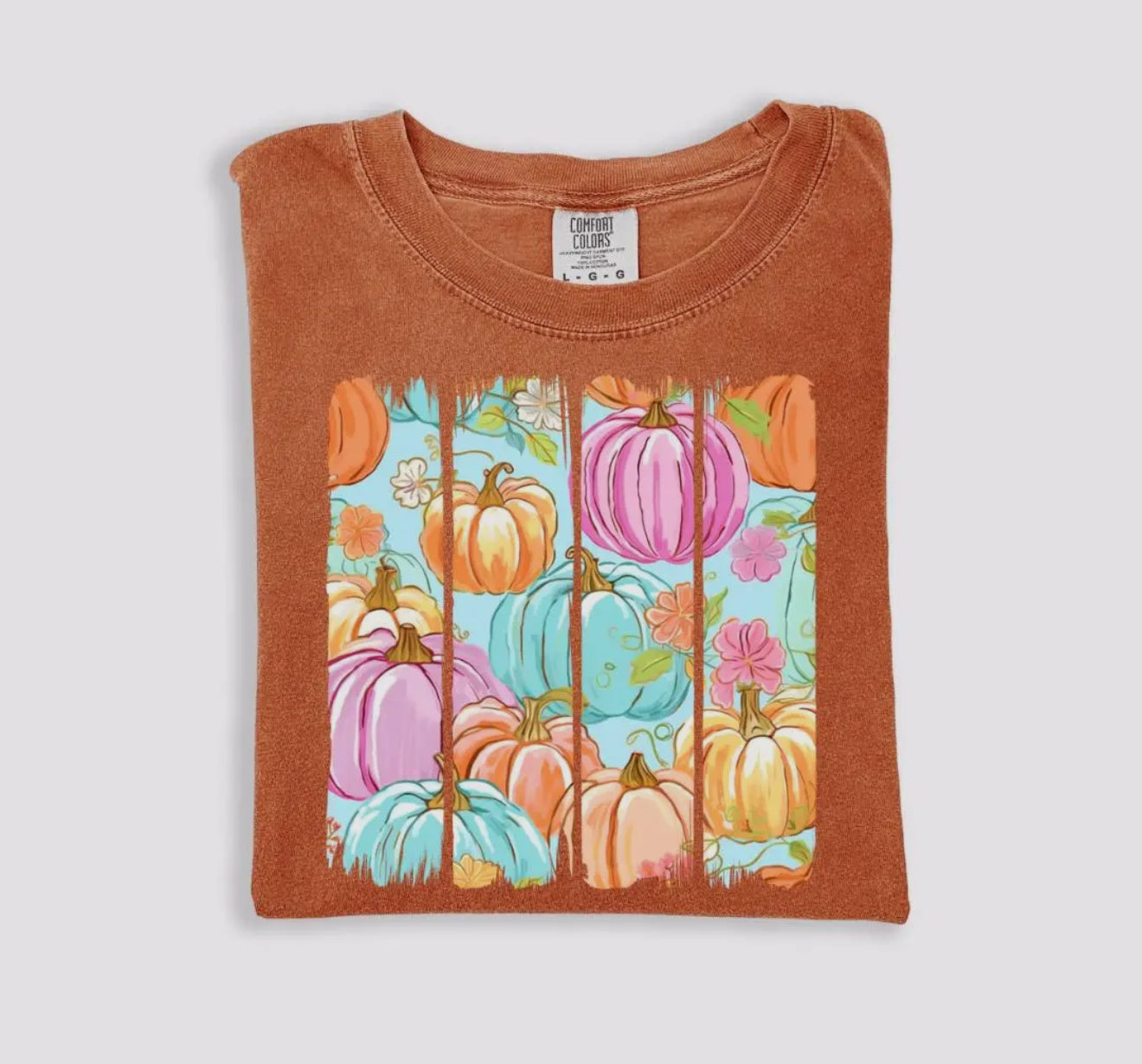 Colorful Pumpkins Tee