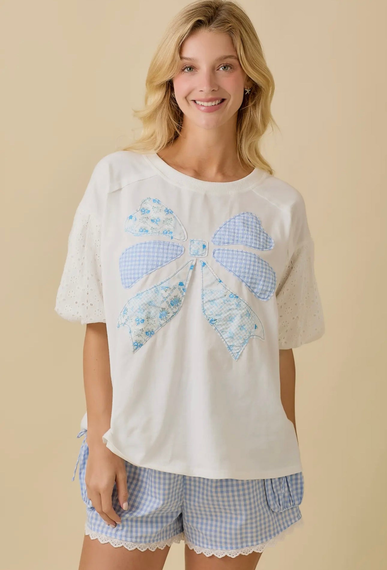 The Patchy Bow Top