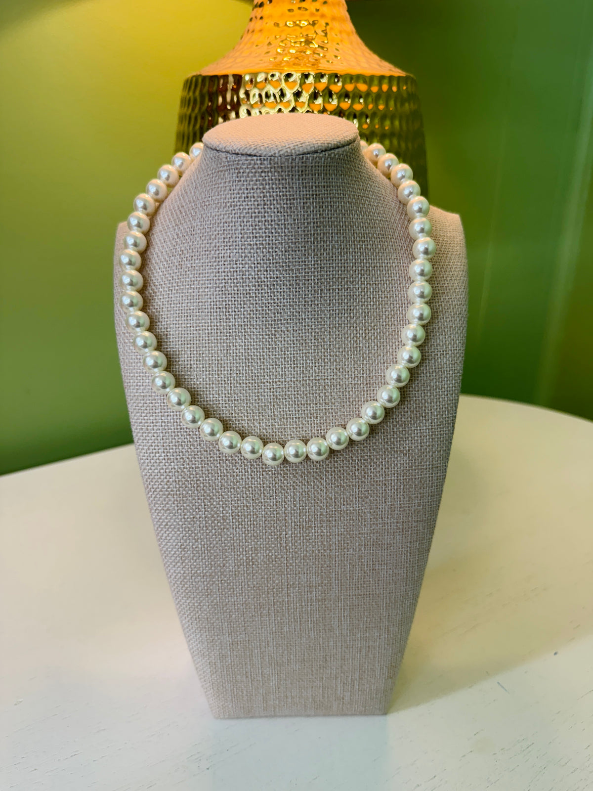 Simple Pearl Necklace