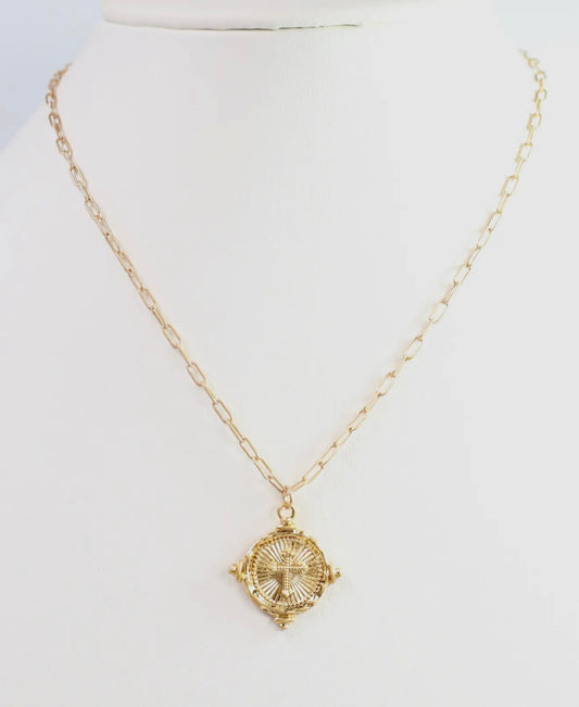 Capitola Cross Necklace