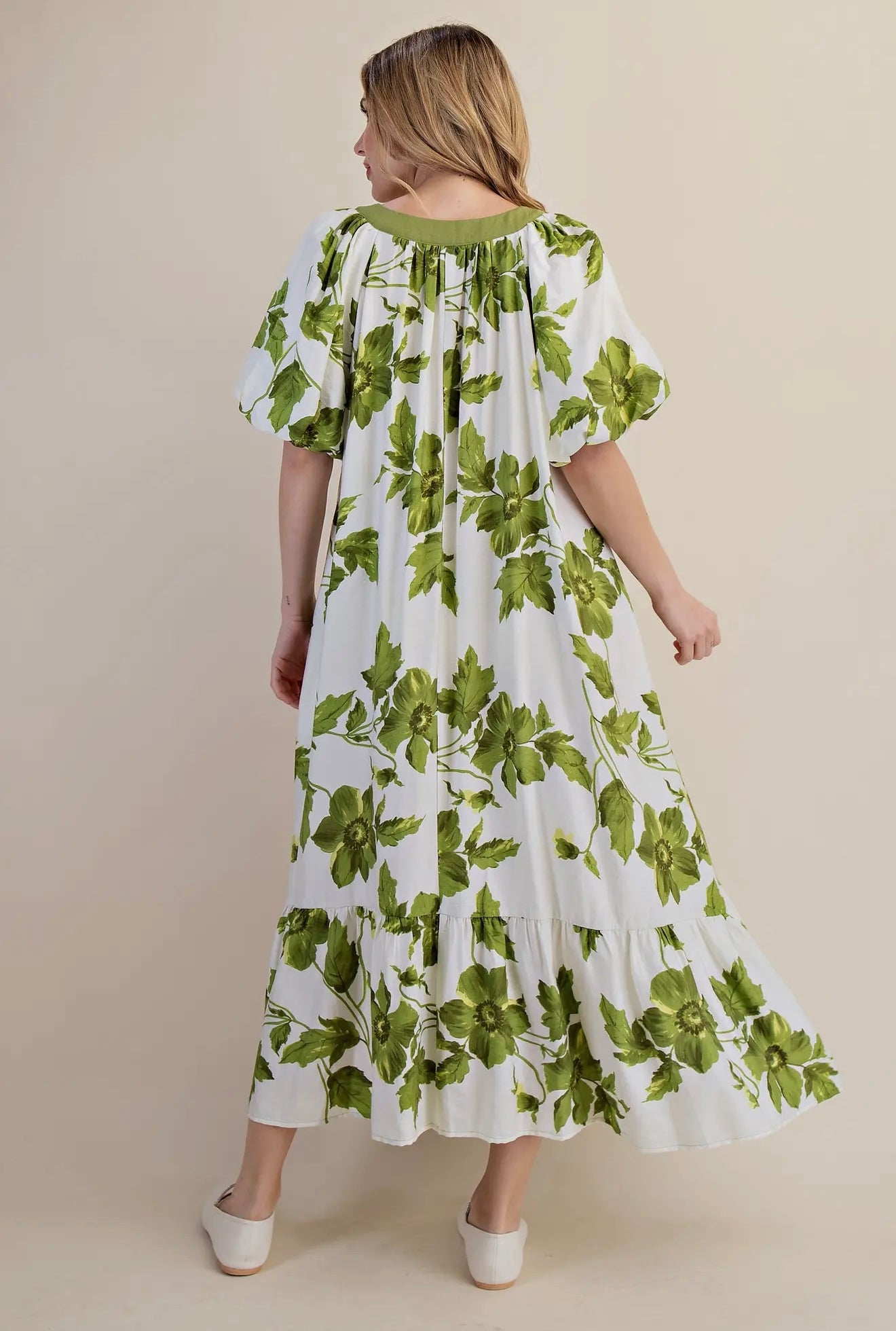 Strolling Through Floral Dress