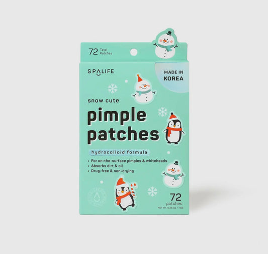 Christmas Holiday Snowman Pimple Patches