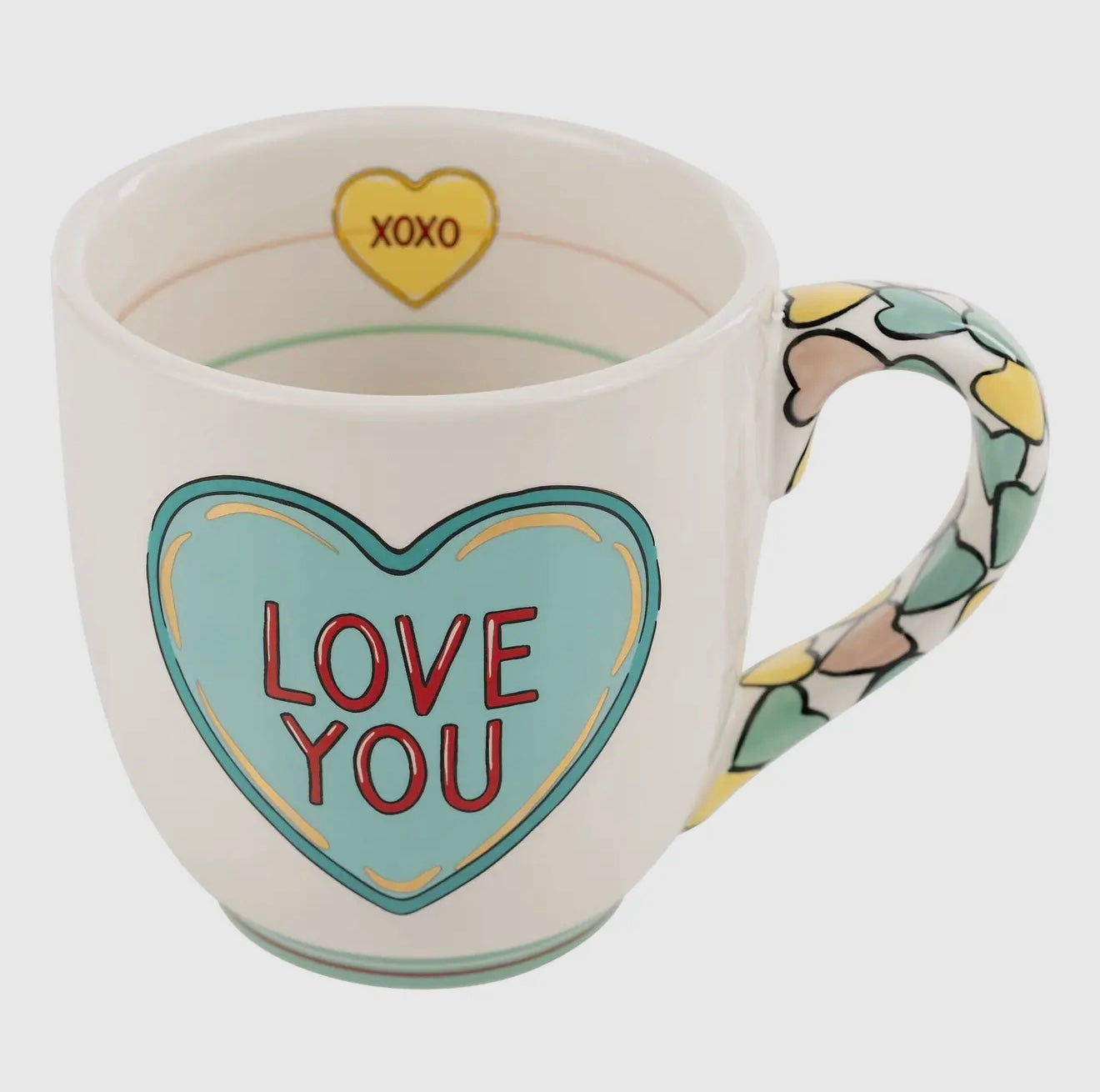 Conversation Hearts Mug