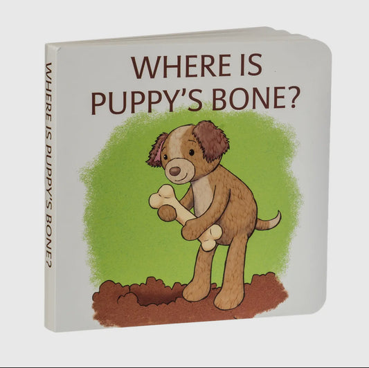 “Where Is Puppy’s Bone” Board Book