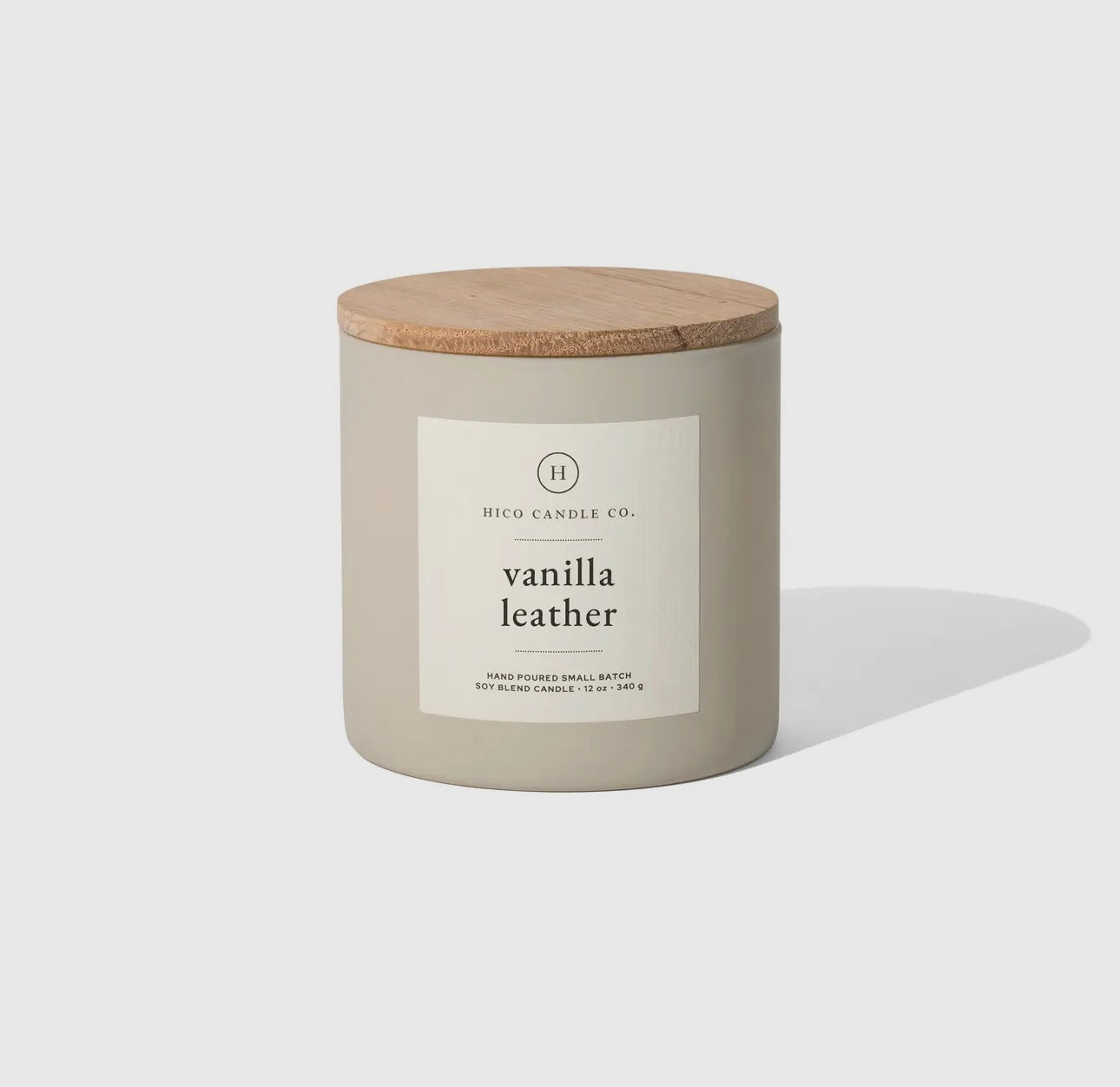 Vanilla Leather Candle