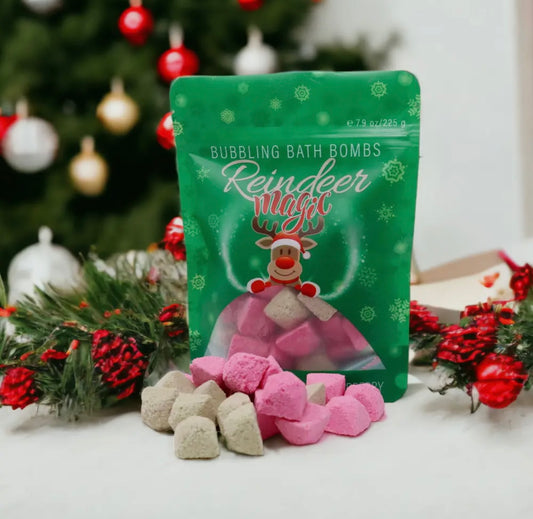 Reindeer Magic Bubble Bath Bombs