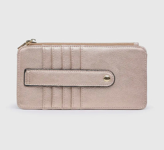 Card Holder Wallet in Rose Gold