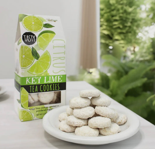 Key Lime Tea Cookies