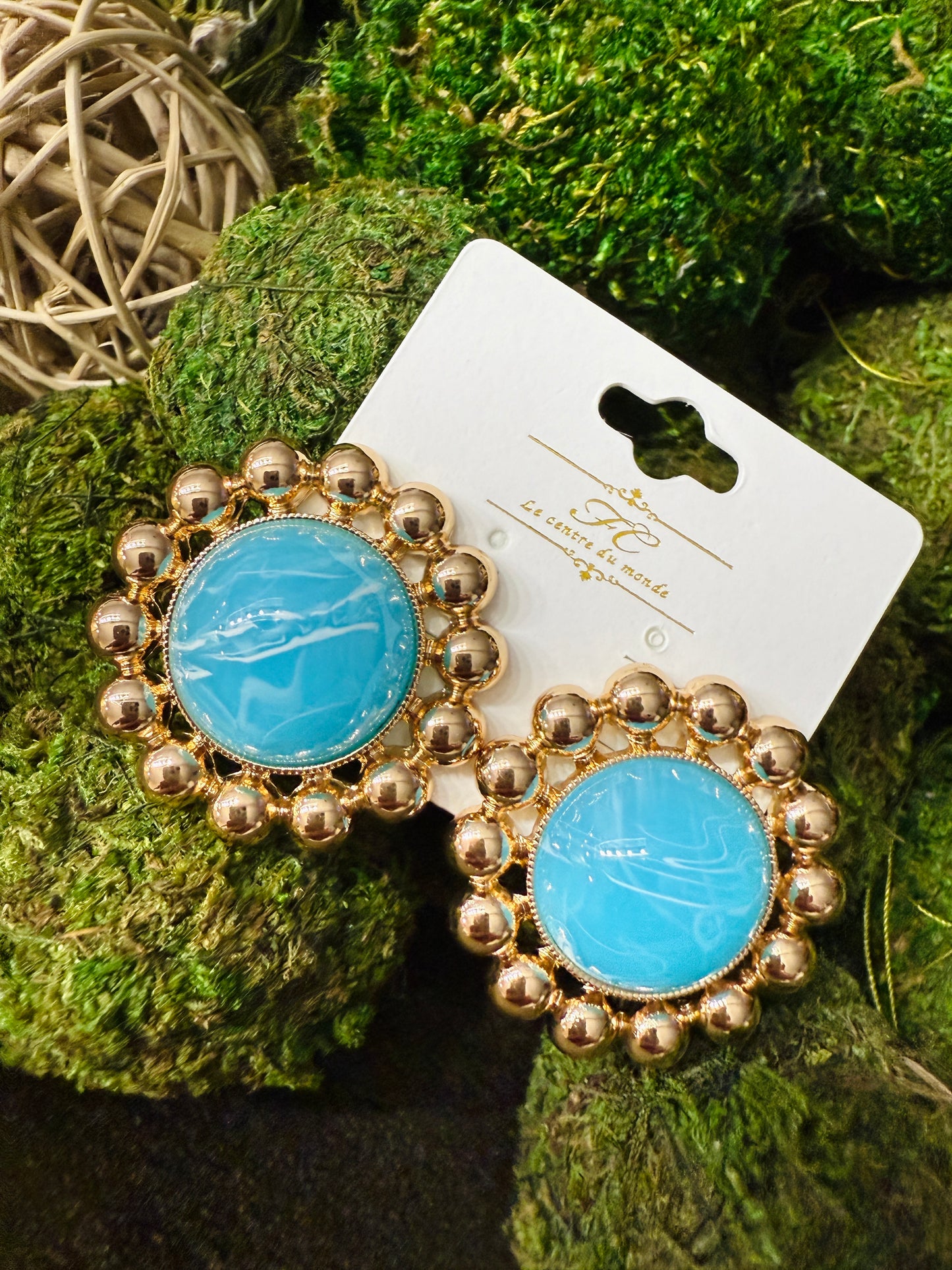 Stella Earring-Blue