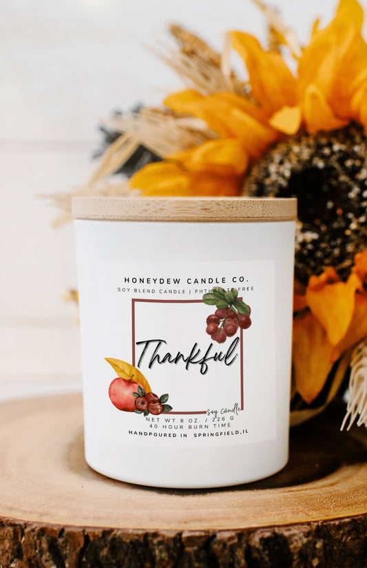 Thankful Candle