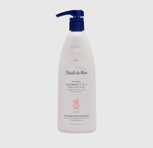 Newborn 2-in-1 Hair & Body Wash, Crème Douce, 16 oz