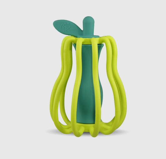 Raz Pear Teether & Rattle Toy