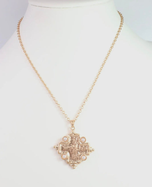 Karla Cross Necklace