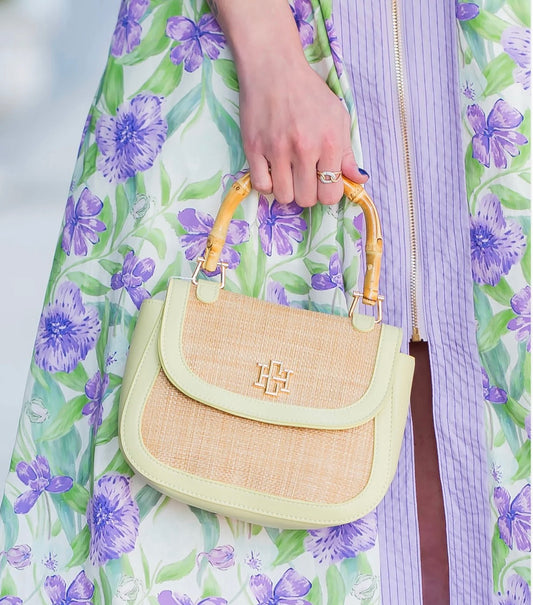 Jessica Handbag Natural Lime